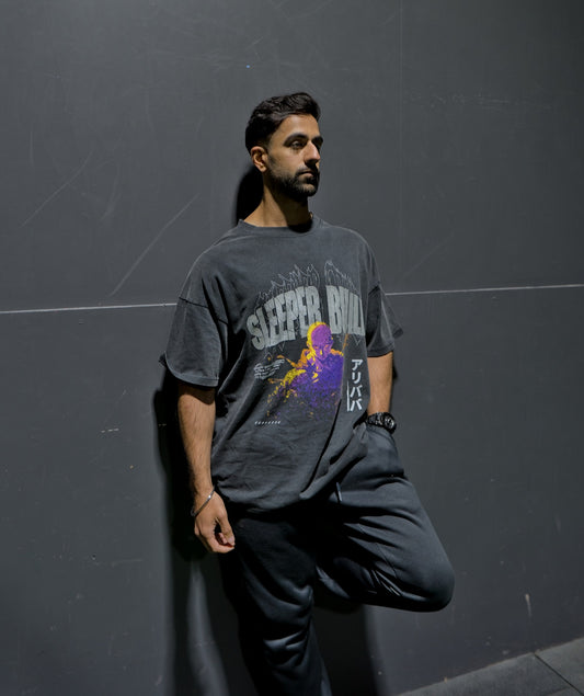 SleeperBuild Heavy One-Hit-Wonder Tee – Acid Wash