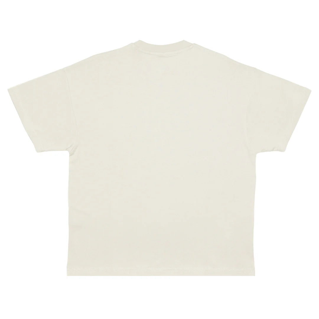 SleeperBuild Heavy Oversized Minimalist Tee – Off White